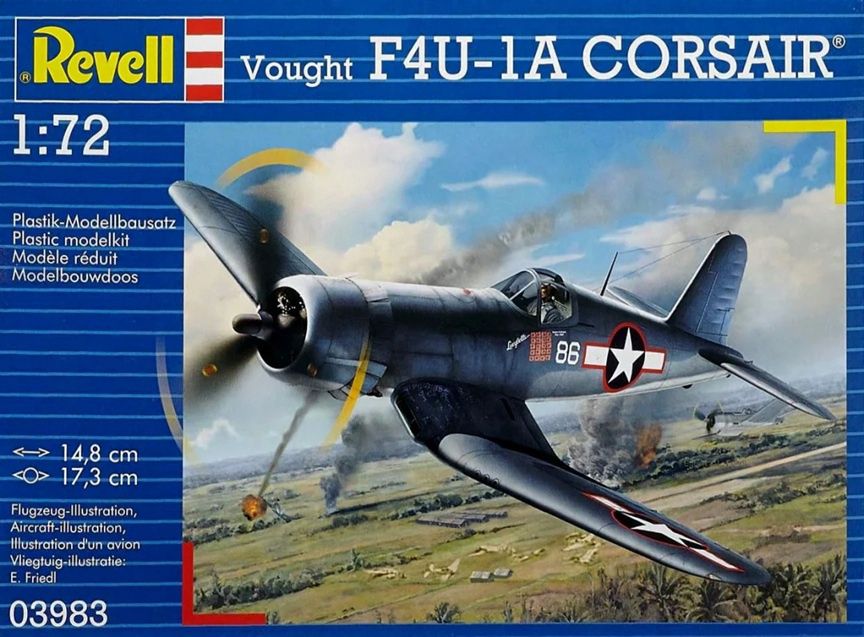 Revell Germany 1/72 Vought F4U-1A Corsair 03983
