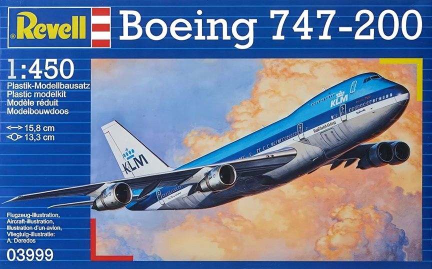 Revell Germany 1/450 Boeing 747-200 03999