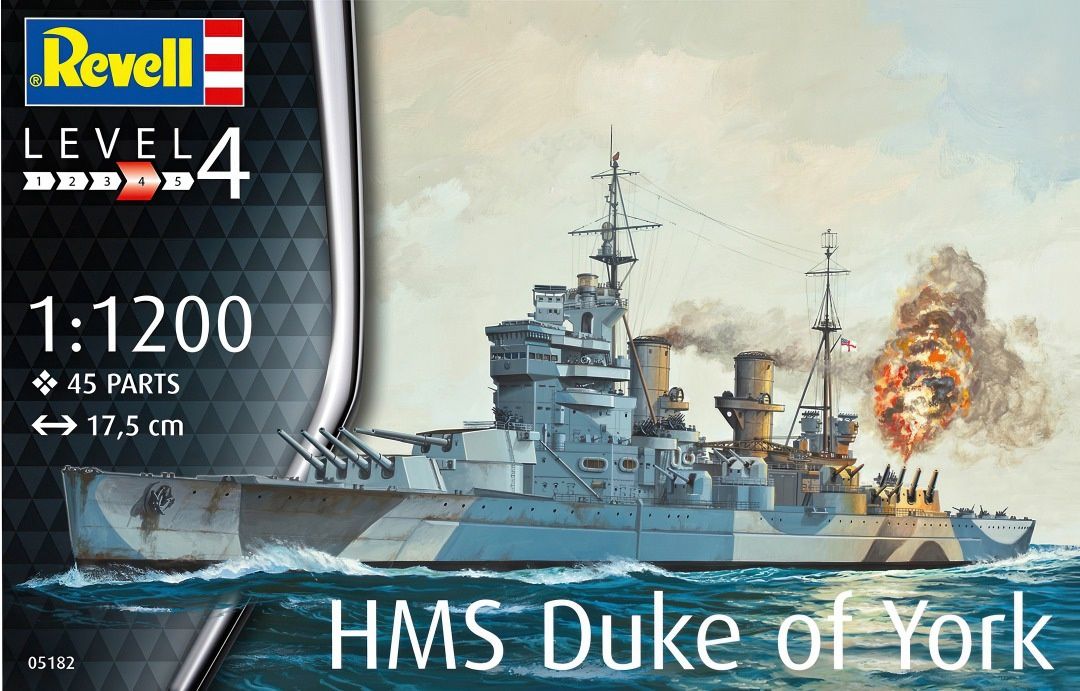 Revell Germany 1/1200 HMS Duke of York 05182
