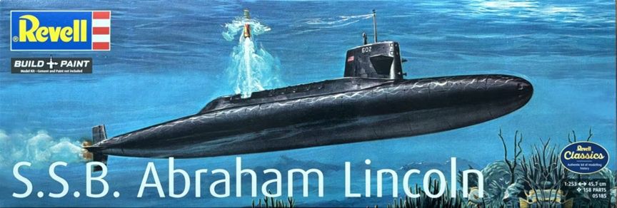 Revell Germany 1/253 S.S.B. Abraham Lincoln with Interior 05185