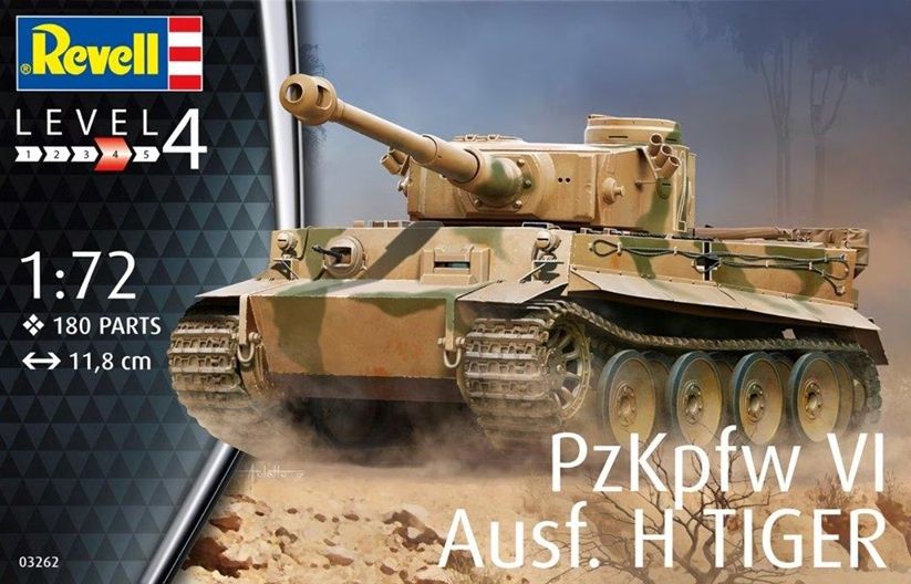 Revell Germany 1/72 Pz.Kpfw. VI Tiger Ausf. H 03262