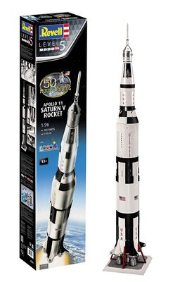 Revell Germany 1/96 Apollo 11 Saturn V Rocket 50th Anniversary Moon Landing 03704