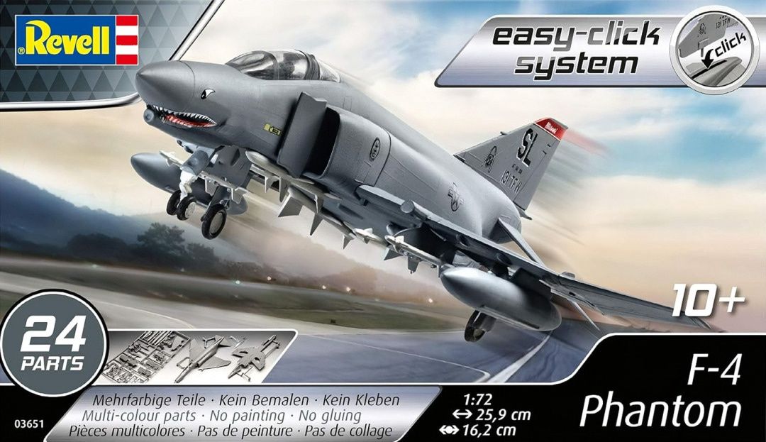 Revell Germany 1/72 F-4E Phantom (Easy-Click System) 03651
