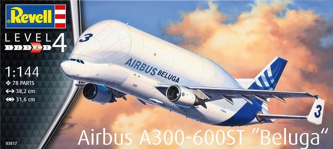 Revell Germany 1/144 Airbus A300-600ST “Beluga” 03817