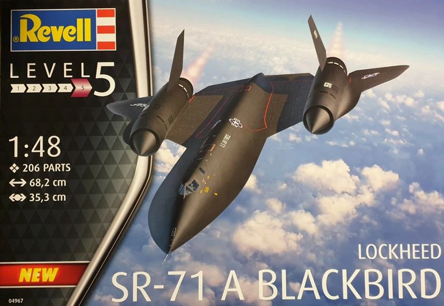 Revell Germany 1/48 Lockheed SR-71 A Blackbird 04967