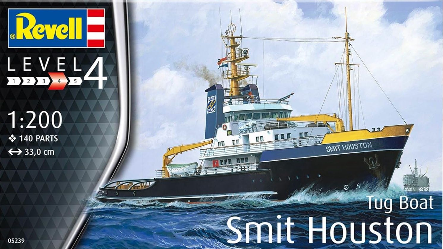 Revell Germany 1/200 Tug Boat Smit Houston 05239