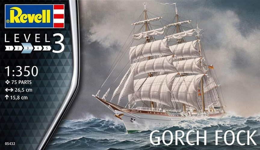 Revell Germany 1/350 Gorch Fock 05432
