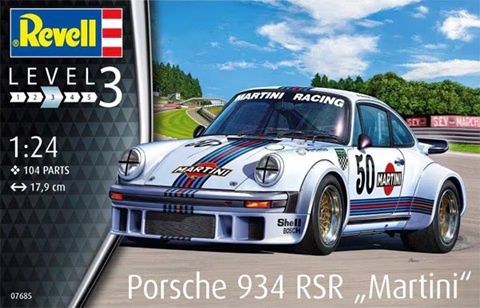 Revell Germany 1/24 Porsche 934 RSR "Martini" 07685