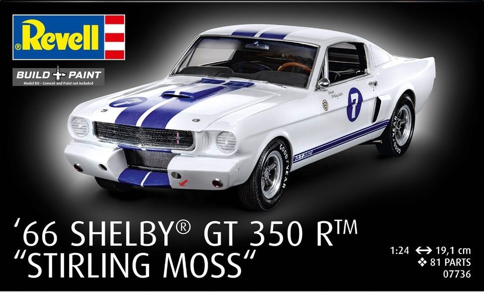 Revell Germany 1/24 '66 Shelby GT 350 R "Stirling Moss" 07736