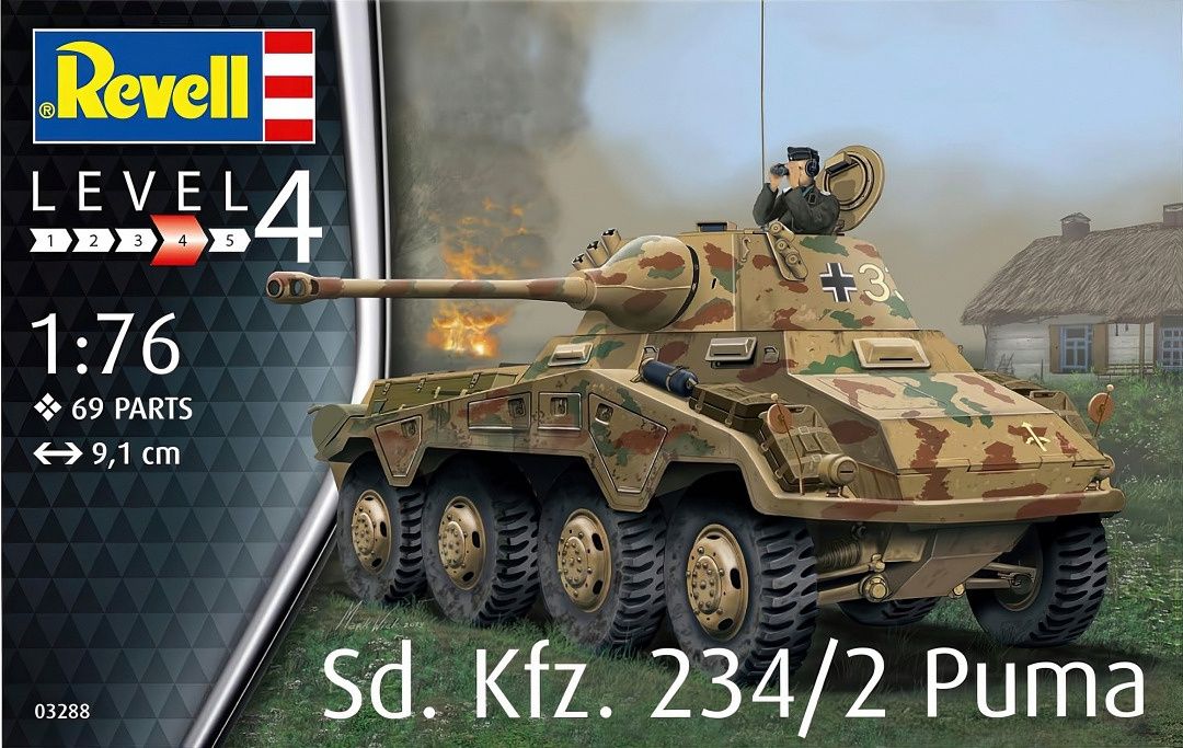 Revell Germany 1/76 Sd.Kfz. 234/2 Puma 03288