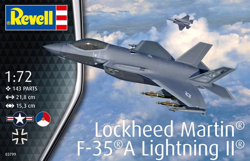Revell Germany 1/72 Lockheed Martin F-35A Lightning II 03799