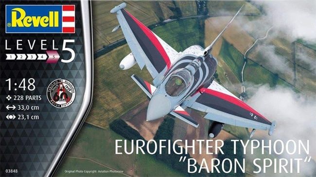 Revell Germany 1/48 Eurofighter Typhoon "Baron Spirit" 03848