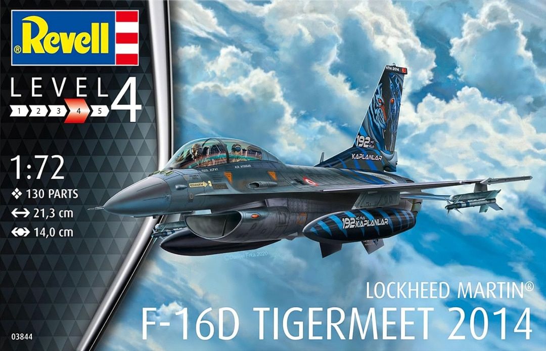 Revell Germany 1/72 Lockheed Martin F-16D Tigermeet 2014 03844