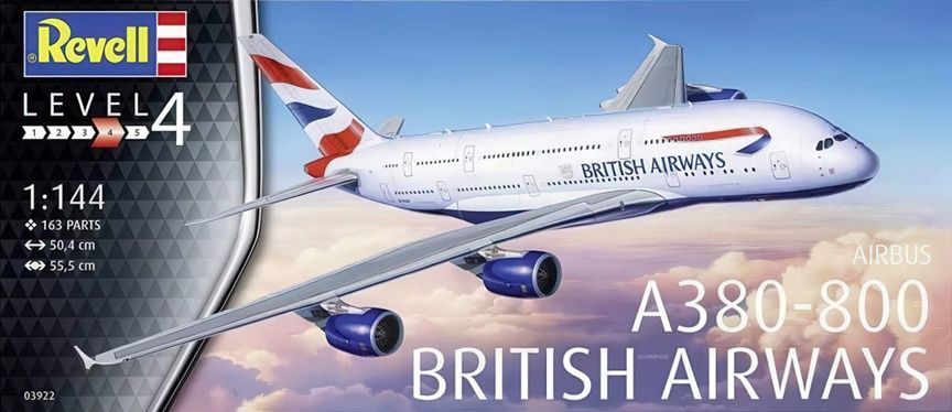 Revell Germany 1/144 A380-800 British Airways 03922