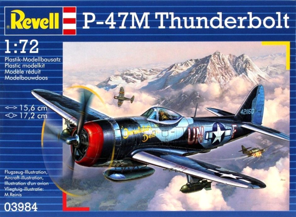 Revell Germany 1/72 P-47M Thunderbolt 03984