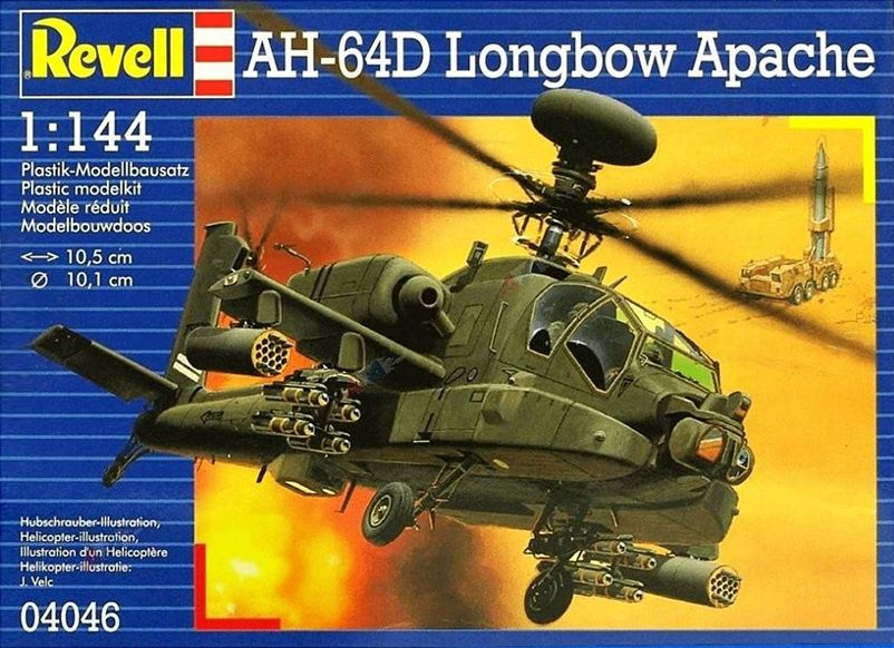 Revell Germany 1/144 AH-64D Longbow Apache 04046