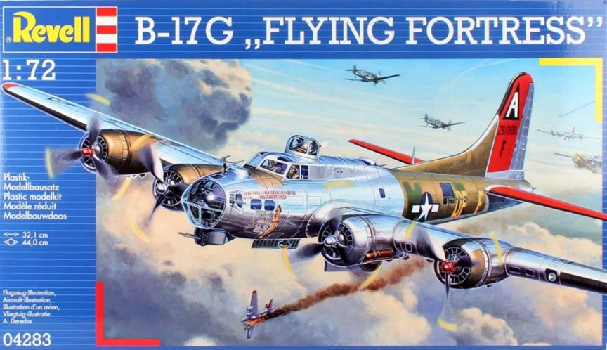 Revell Germany 1/72 B-17G "Flying Fortress” 04283