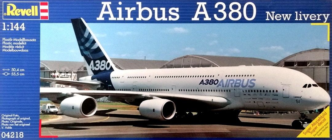 Revell Germany 1/144 Airbus A380 New Livery 04218