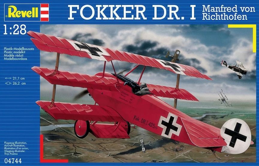 Revell Germany 1/28 Fokker Dr.I Manfred von Richthofen 04744