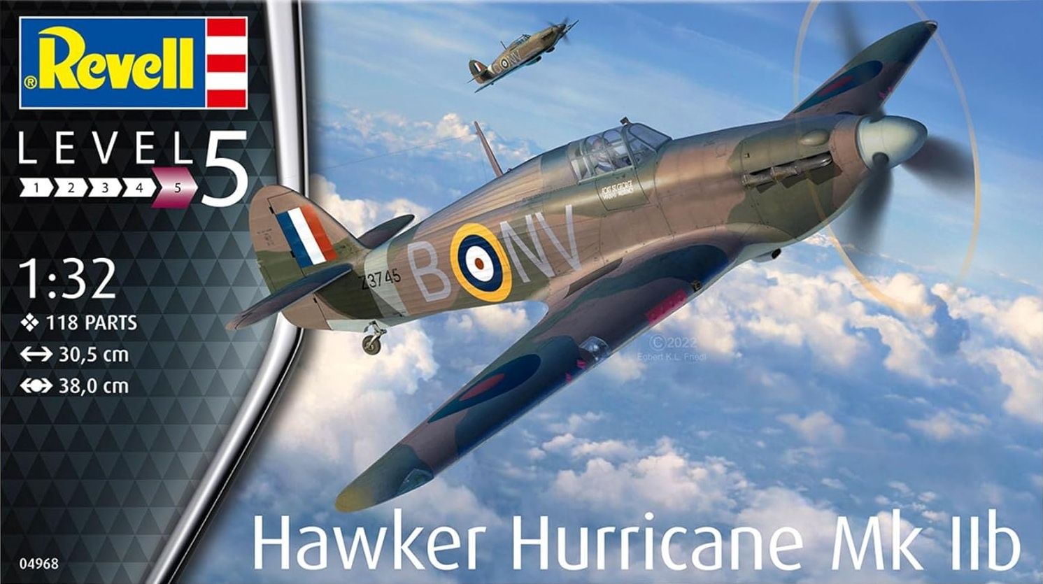 Revell Germany 1/32 Hawker Hurricane Mk IIb 04968