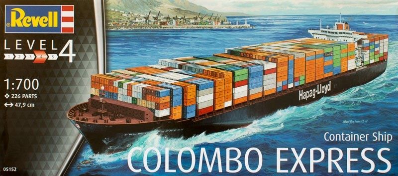 Revell Germany 1/700 Colombo Express Container Ship 05152