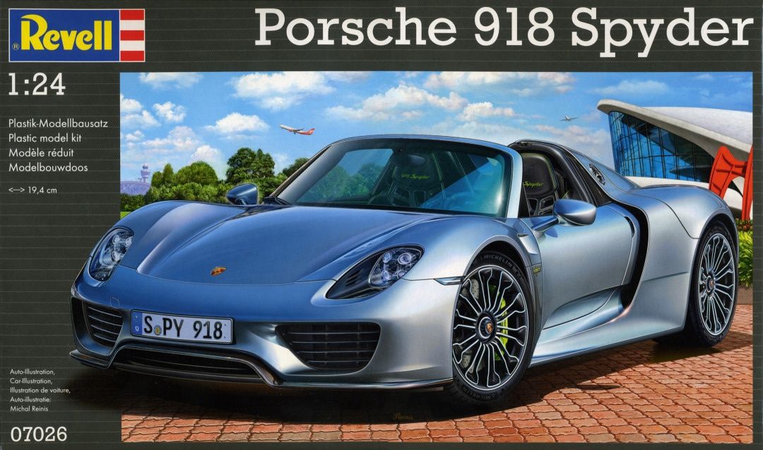 Revell Germany 1/24 Porsche 918 Spyder 07026