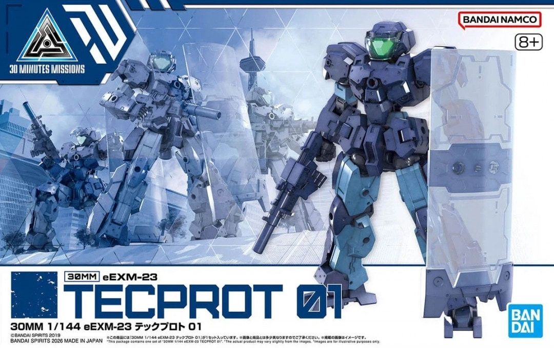 Bandai 1/144 30MM / 30 Minutes Missions #75 eEXM-23 Tecprot 01 5072005
