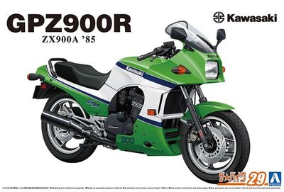 Aoshima 1/12 Kawasaki GPZ900R Ninja ZX900A `85 064993