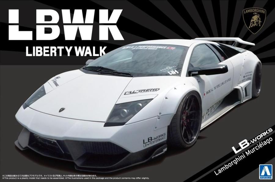 Aoshima 1/24 Liberty Walk LB-Works Lamborghini Murcielago Ver. 1 202166