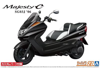 Aoshima 1/12 Yamaha Majesty C SG03J '06 w/Custom Parts 063255