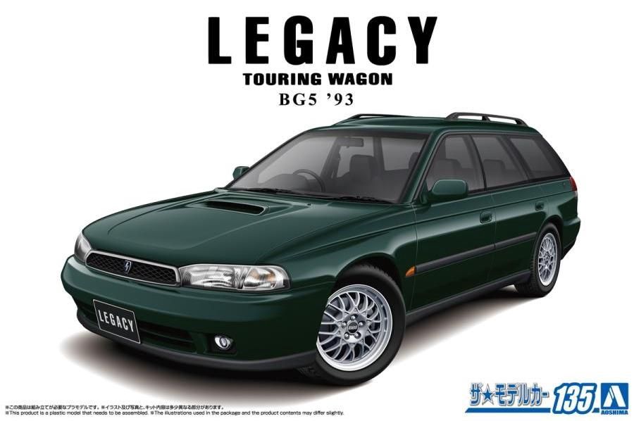 Aoshima 1/24 Subaru Legacy Touring Wagon BG5 '93 200766
