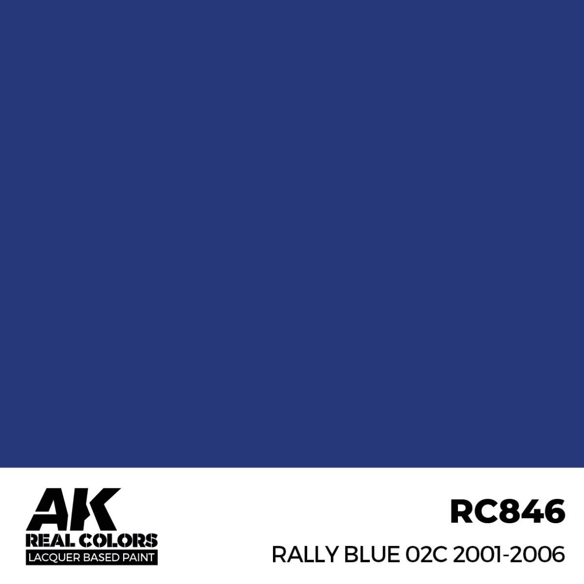 AK Interactive Real Colors Rally Blue 02C 2001-2006 17 ml. RC846