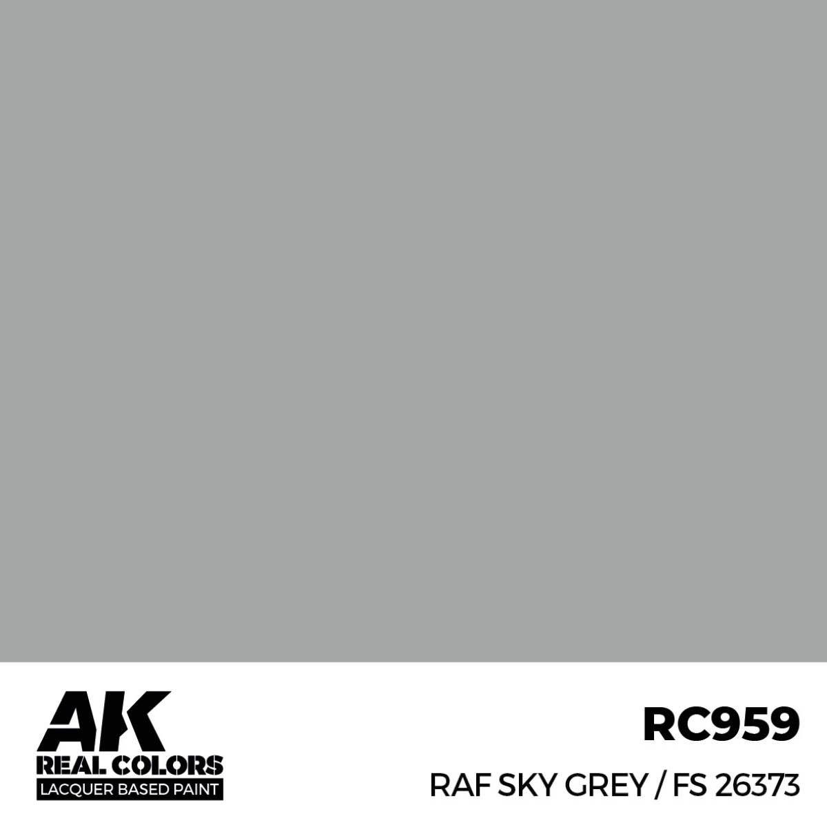 AK Interactive Real Colors RAF Sky Grey / FS 26373 17 ml. RC959