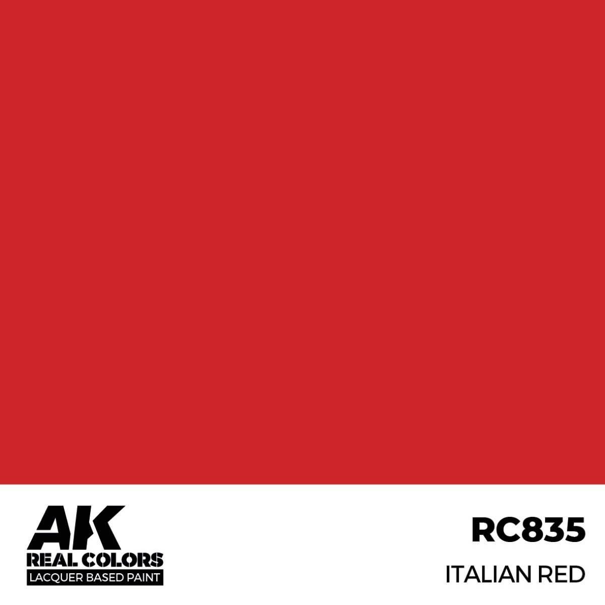AK Interactive Real Colors Italian Red 17 ml. RC835