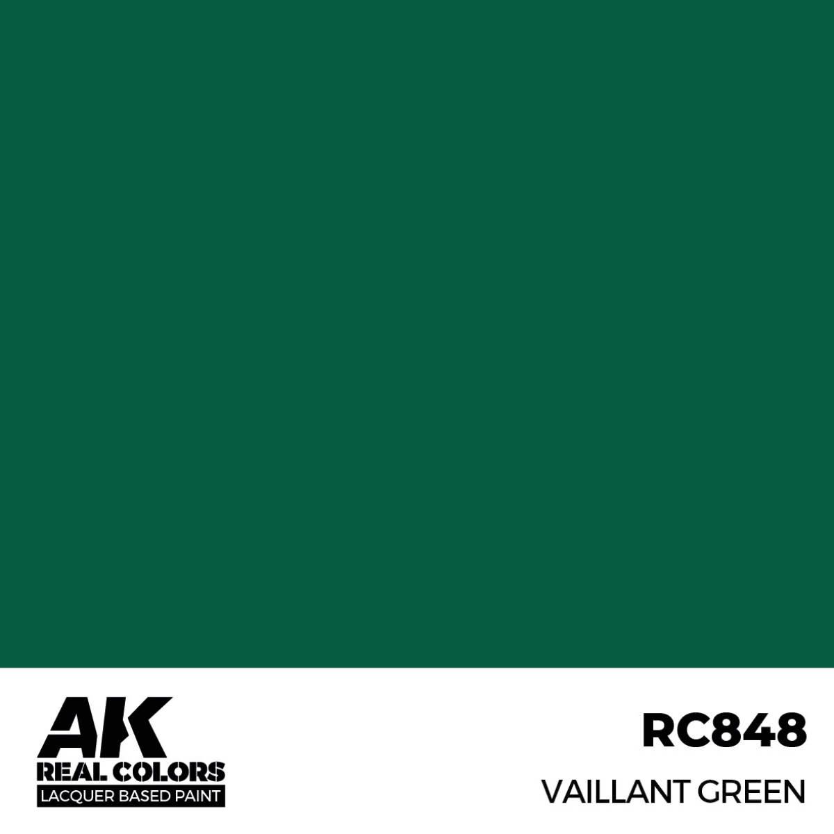 AK Interactive Real Colors Vaillant Green 17 ml. RC848