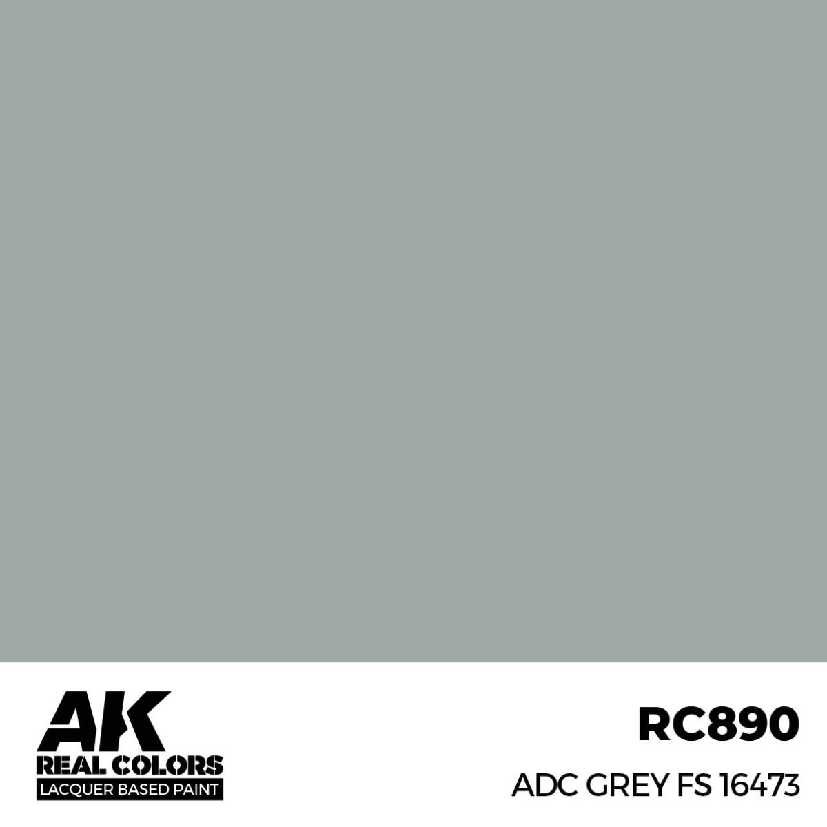 AK Interactive Real Colors ADC Grey FS 16473 17 ml. RC890
