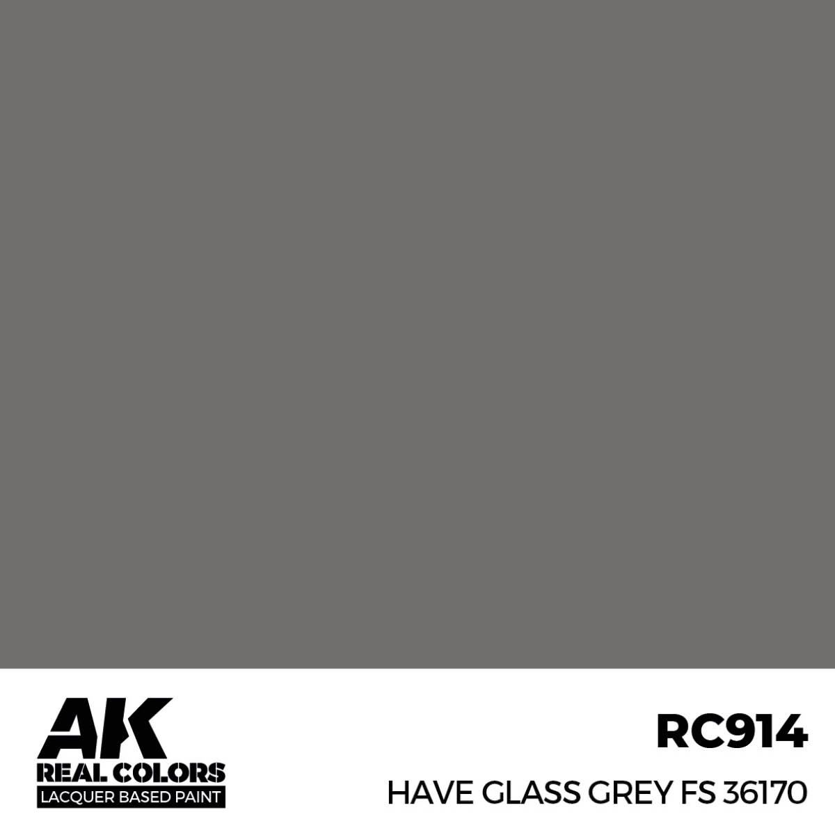 AK Interactive Real Colors Have Glass Grey FS 36170 17 ml. RC914