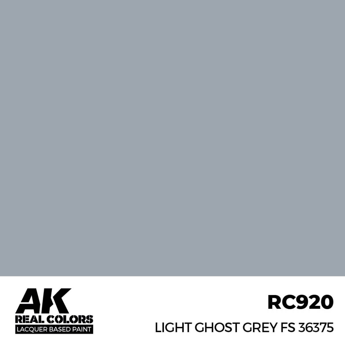 AK Interactive Real Colors Light Ghost Grey FS 36375 17 ml. RC920
