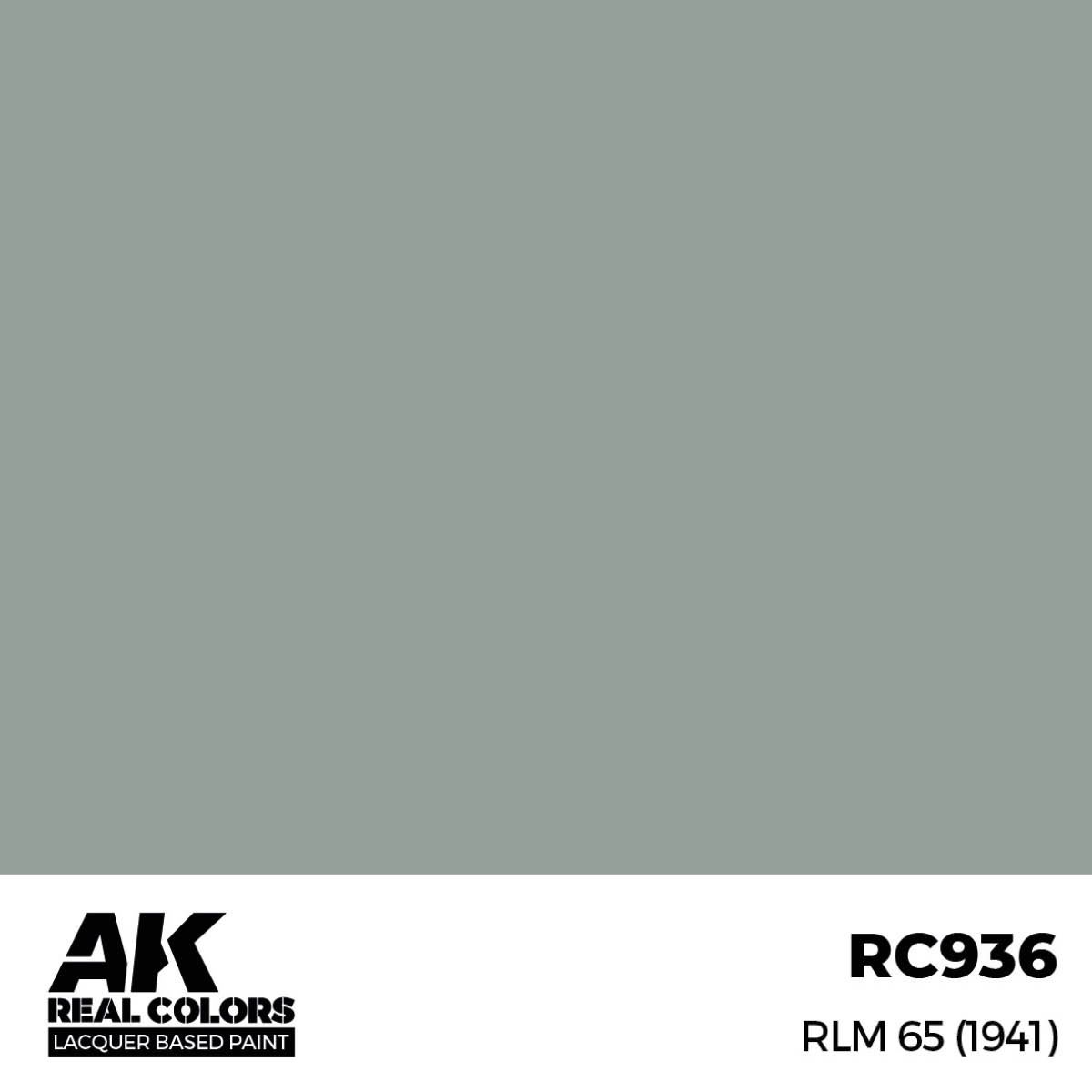 AK Interactive Real Colors RLM 65 (1941) 17 ml. RC936
