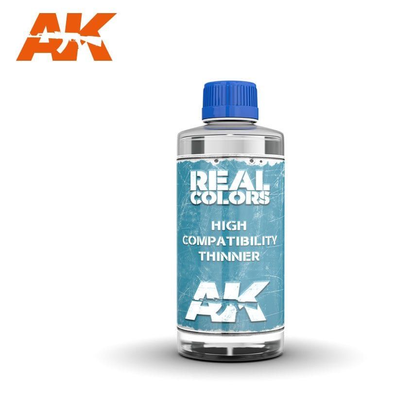 AK Interactive Real Colors High Compatibility Thinner 200ml RC701