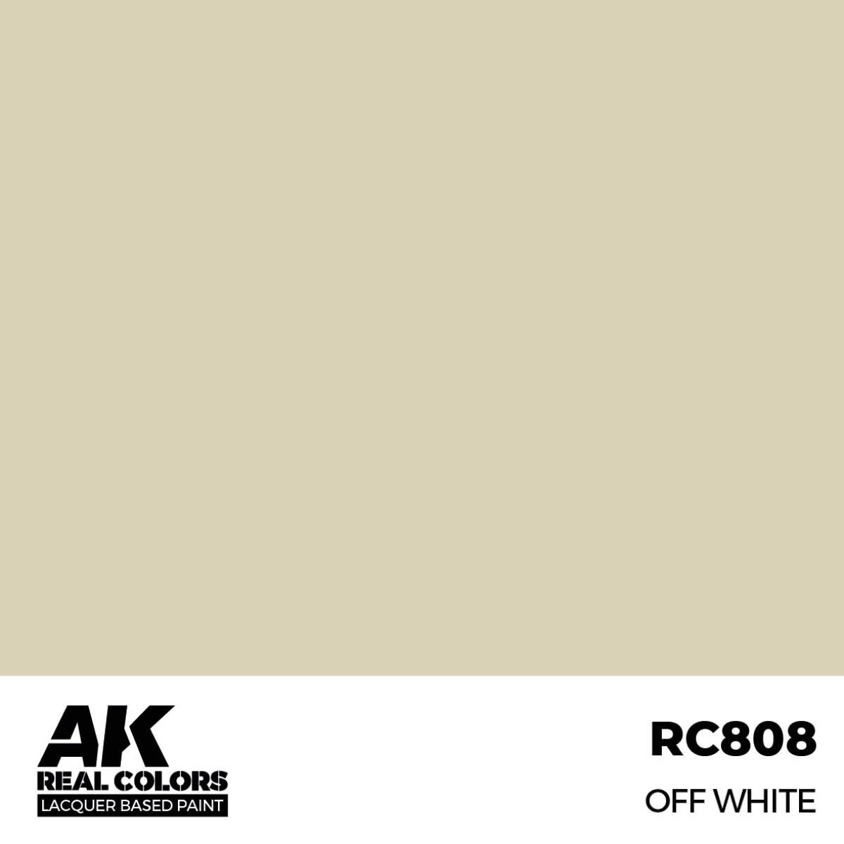 AK Interactive Real Colors Off White 17 ml. RC808