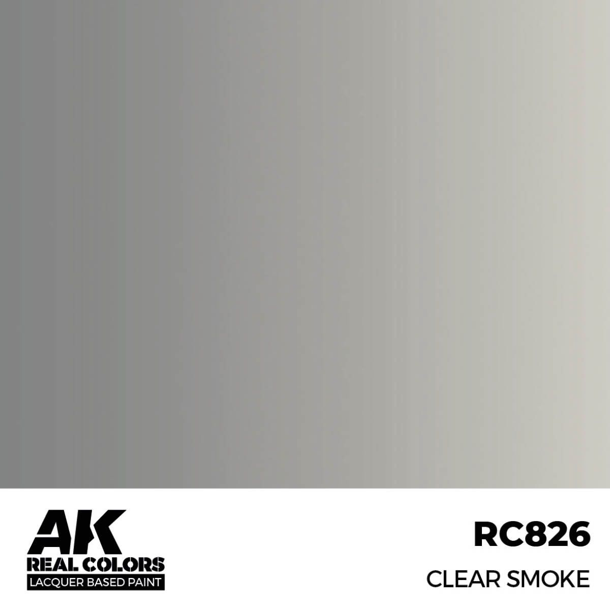 AK Interactive Real Colors Clear Smoke 17 ml. RC826