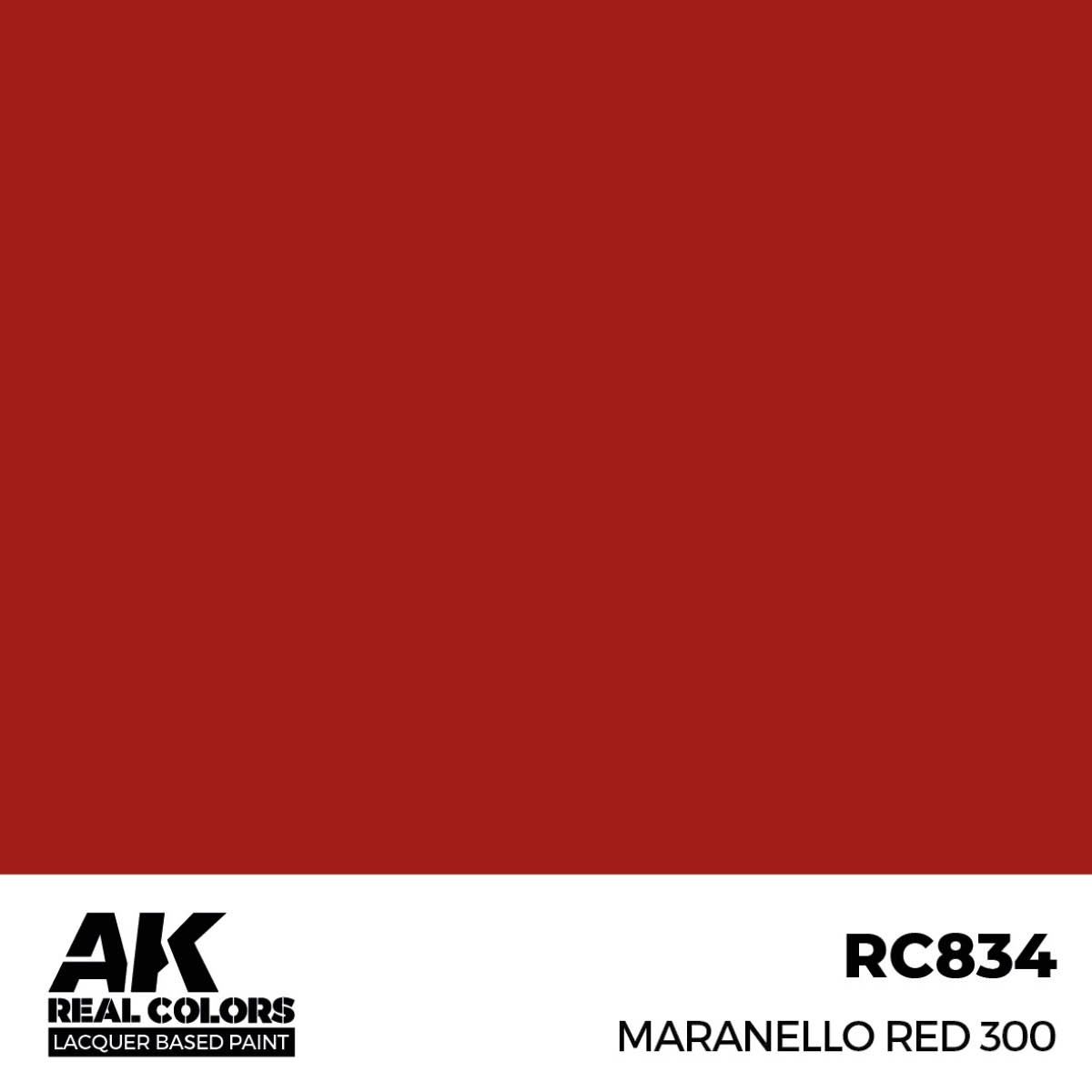 AK Interactive Real Colors Maranello Red 300 17 ml. RC834