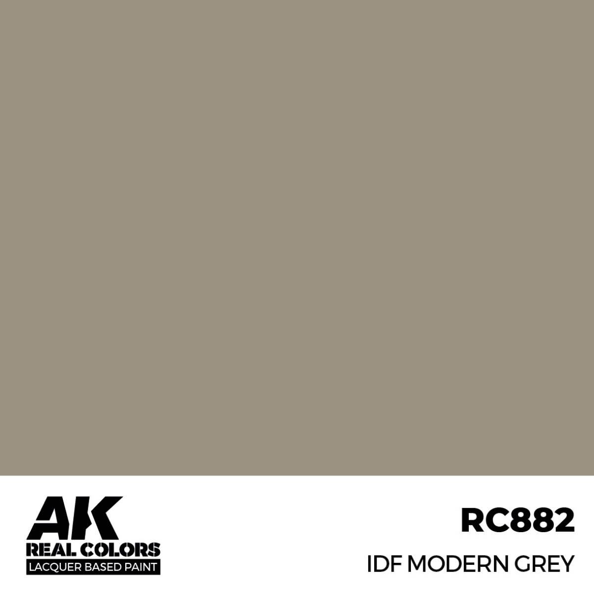 AK Interactive Real Colors IDF Modern Grey 17 ml. RC882