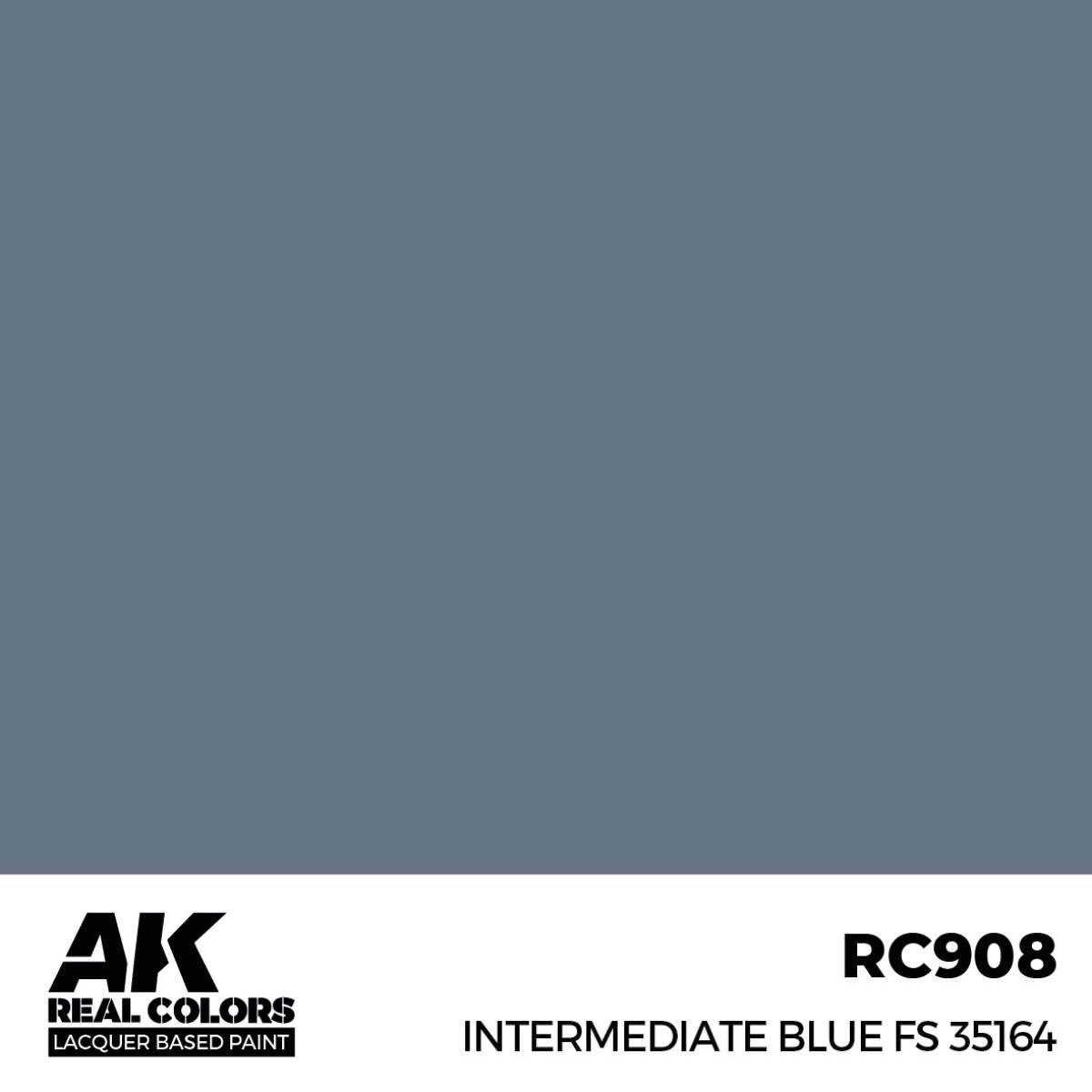 AK Interactive Real Colors Intermediate Blue FS 35164 17 ml. RC908