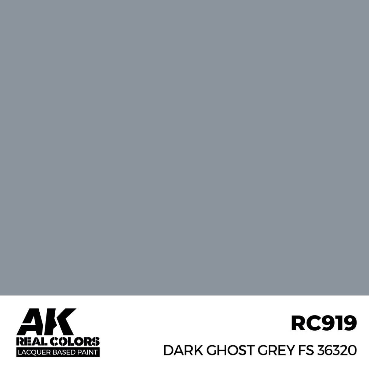 AK Interactive Real Colors Dark Ghost Grey FS 36320 17 ml. RC919