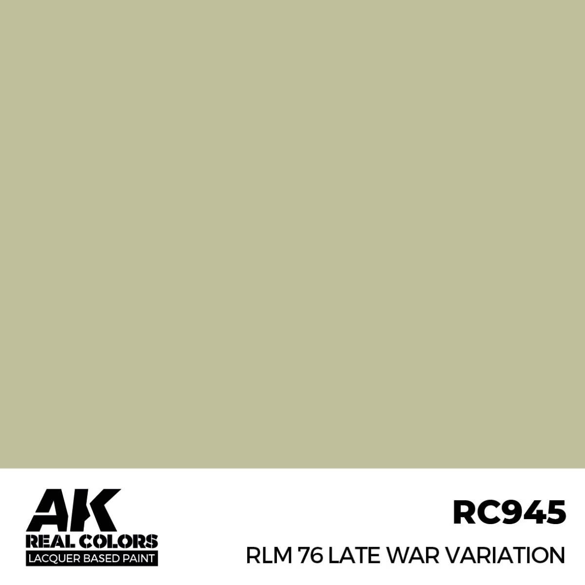 AK Interactive Real Colors RLM 76 Late War Variation 17 ml. RC945