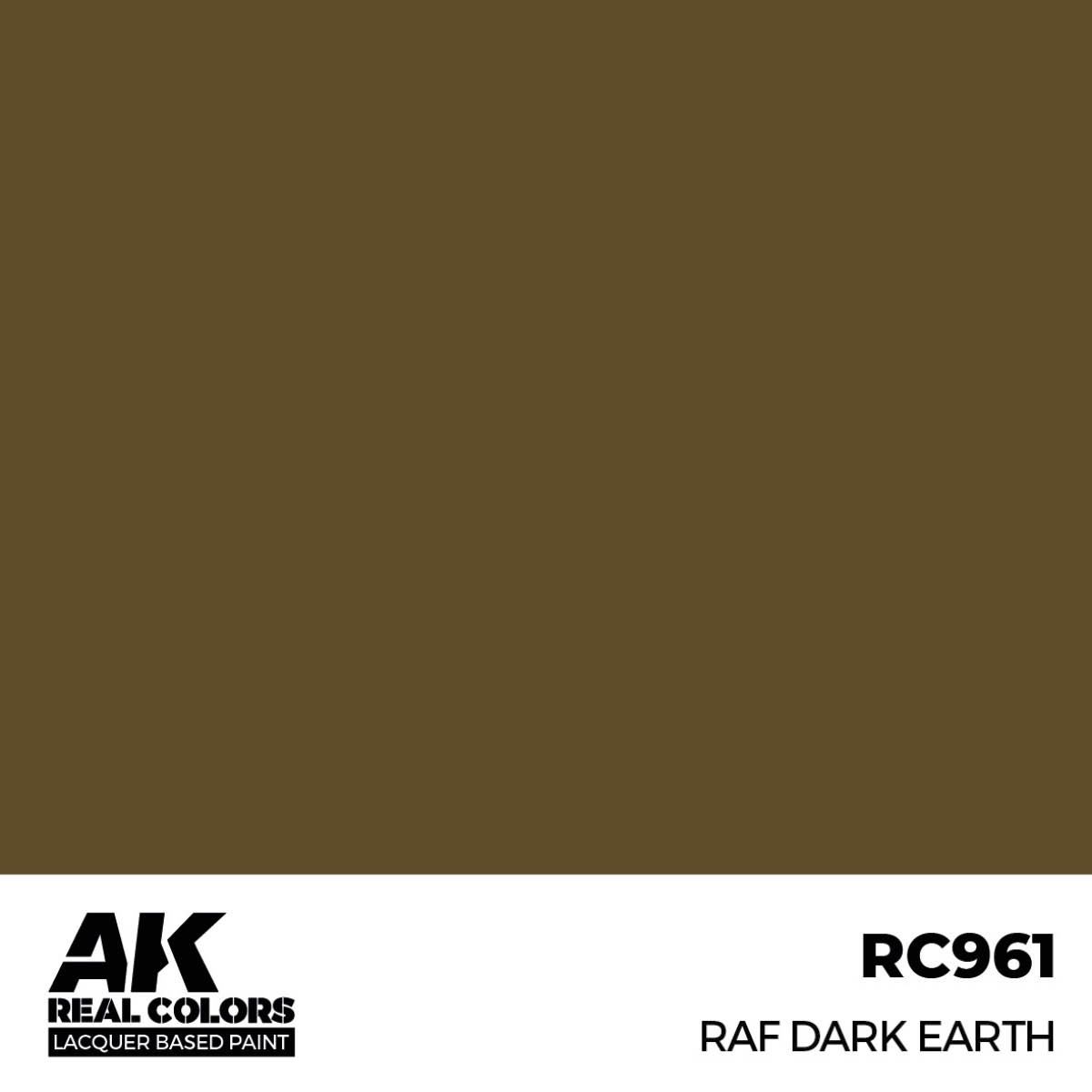 AK Interactive Real Colors RAF Dark Earth 17 ml. RC961