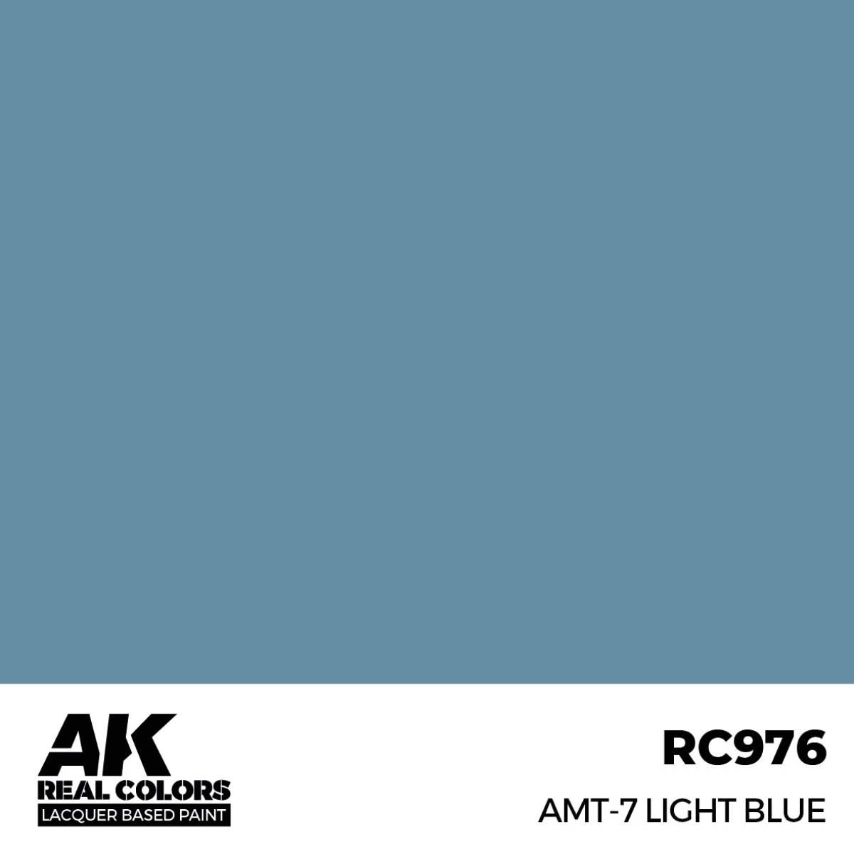 AK Interactive Real Colors AMT-7 Light Blue 17 ml. RC976
