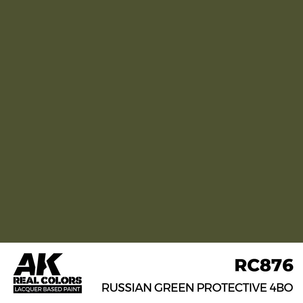AK Interactive Real Colors Russian Green Protective 4BO 17 ml. RC876
